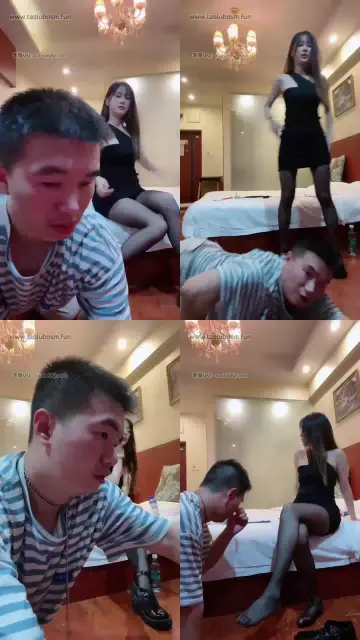 【第一帅男神】高颜值模特提档踩踏耳光