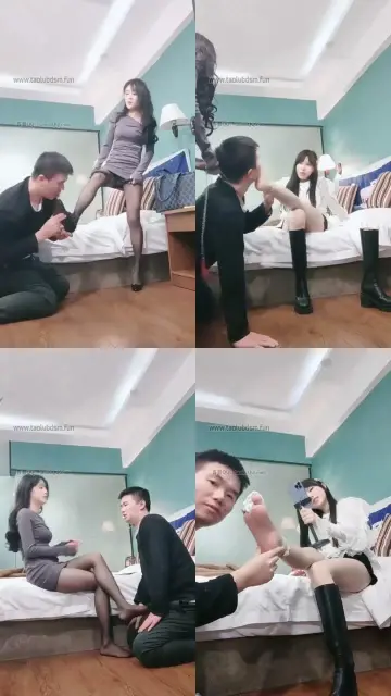 【重庆男神】高颜值车模和闺蜜暴力调教