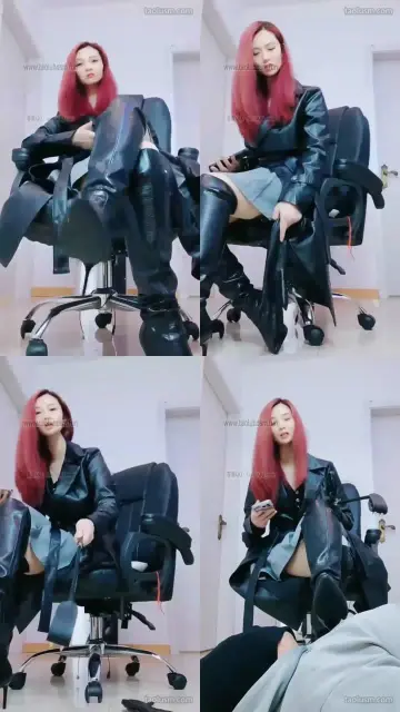 【Lisa宝宝】鞋油保养靴子踩舌头