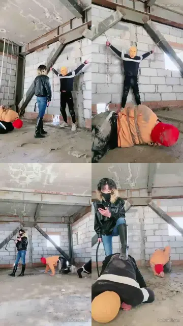 【美离子】户外暴力