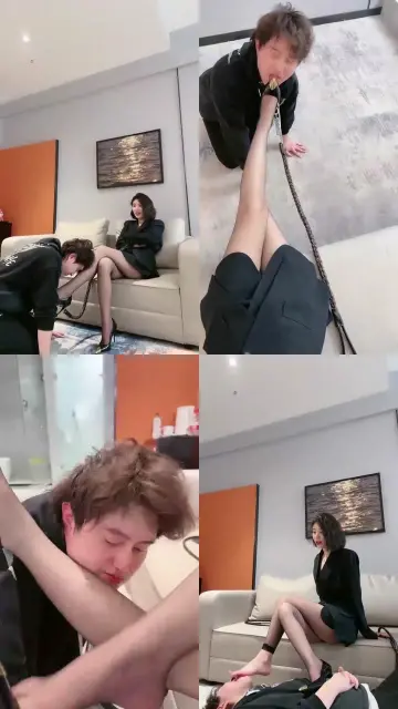 【孤傲】双主调教外来M