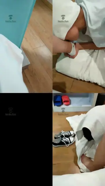 【00小主s】帆布鞋棉袜调教舔脚狗 