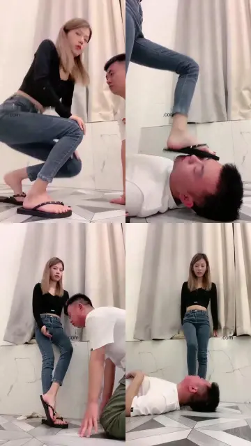 【樱木花椒】暴力调教耳光