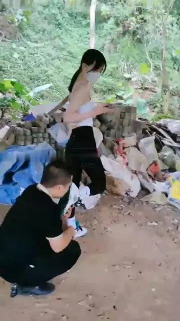 【暴力美学】户外狠虐二脚马