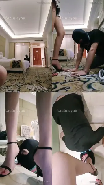 【多多】小白初次体验做女主人的脚奴