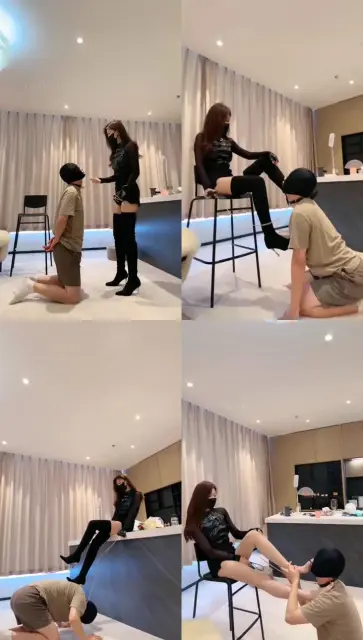 【美美子】美女踢裆