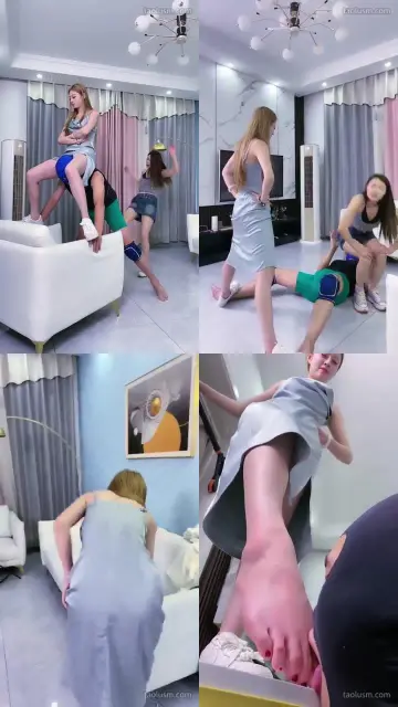 【麋鹿银儿】允儿美脚踢蛋舔脚深喉