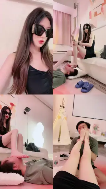 【艾琳】脚奴挑战极限