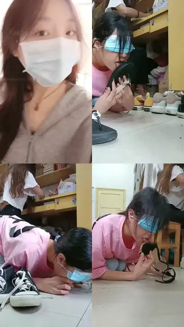 【爱可呀】上次的素人继续调教