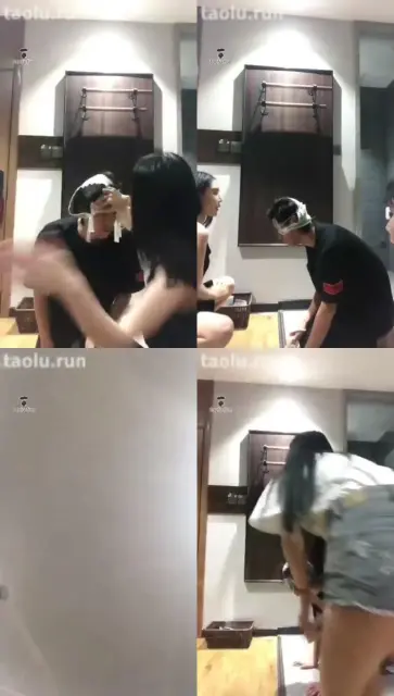 【鸢葵】重耳光重耳光内裤套头踢打 