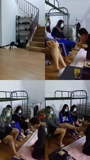 【全国开发素人】新开发的三个学生主暴打