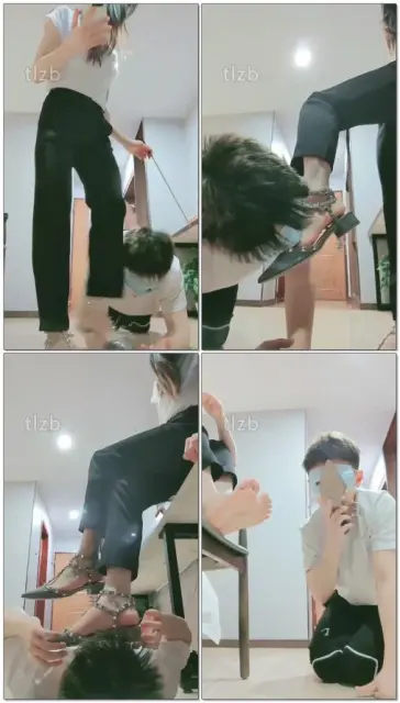 【妮蔻】调教柳钉鞋踩踏