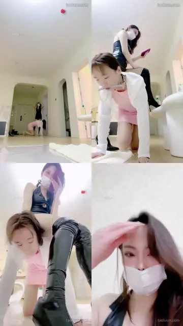 【茹雪】长靴骑马训狗