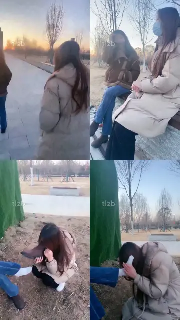 【小雅】户外调教冰天雪地玩虐女闺蜜