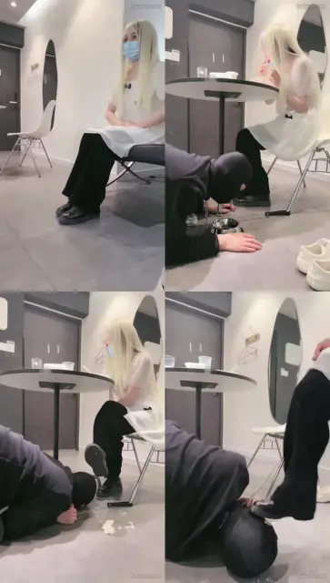 【抬头直视姐姐】家奴伺候晚餐