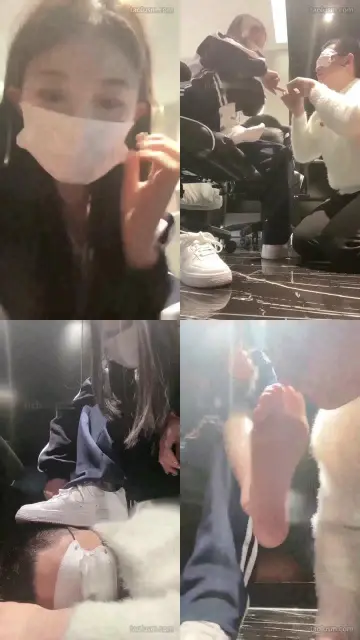 【阿月】开发同学做脚奴