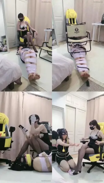 【暴力美学】耳光打哭母畜