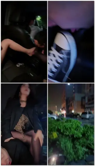 【一诺大小姐】车上调教户外骂路人