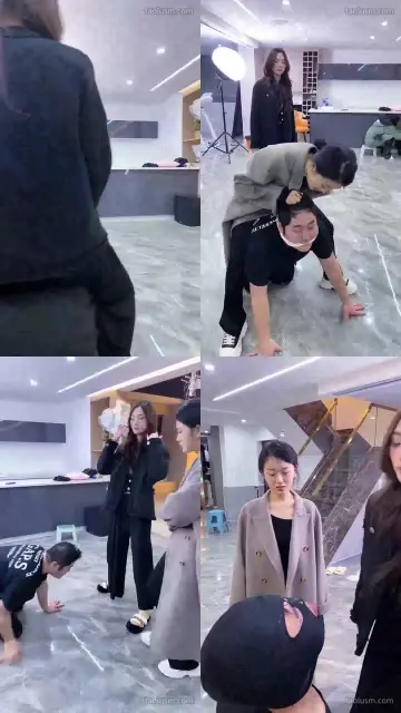 【麋鹿银儿】卡了重来两美女调教贱货