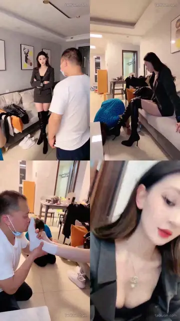 【艾琳】175超模首次调教夫妻奴