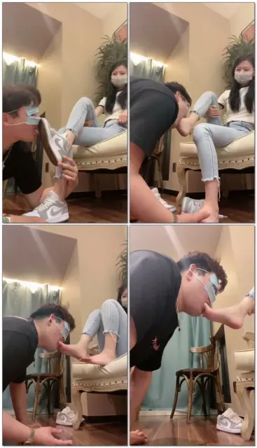 【樱木花椒】脚深喉挑战极限1