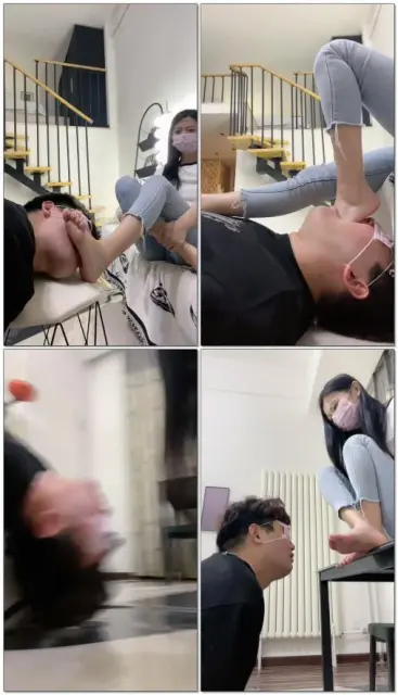 【樱木花椒】脚深喉又来挑战极限