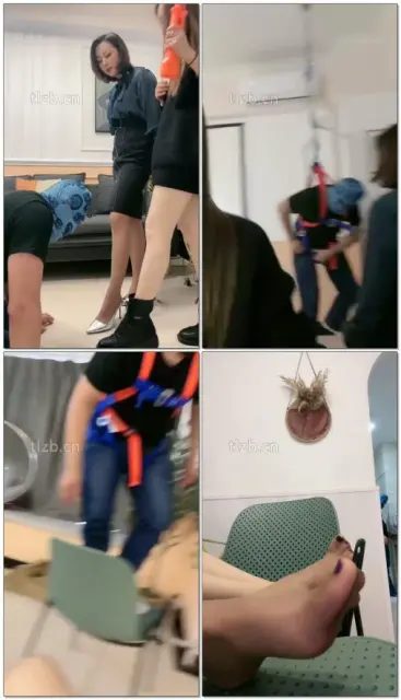 【舒钰】双主虐电击调教