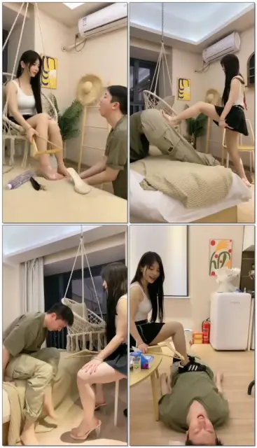 【司野】透明高跟钻跨打脚心手心