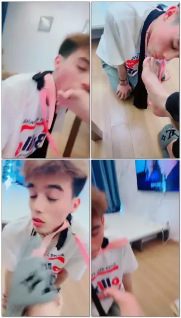 【香奶奶42汗脚喜粗口】被我打到发抖的可怜奶狗