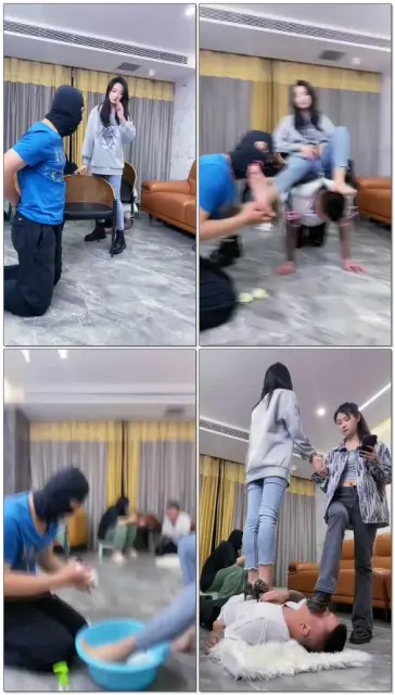 【麋鹿银儿】糖糖女神的个人首秀剧痛与疲劳脚奴盛宴