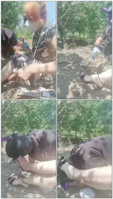 【依依东望】恶毒小妈系列户外调教