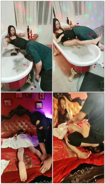 【圈养基地】狗子伺候芊主沐浴按摩