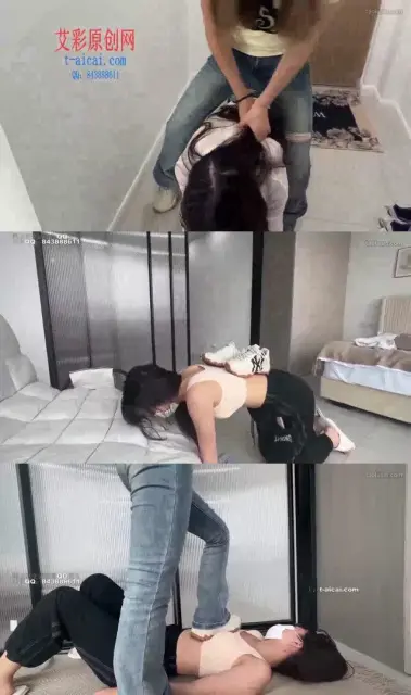 【墨狸女M和小彤】女奴日常回家后伺候主人