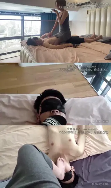 【黑丝诱惑】素人大二学生初次拍摄脚深喉虐乳耳光