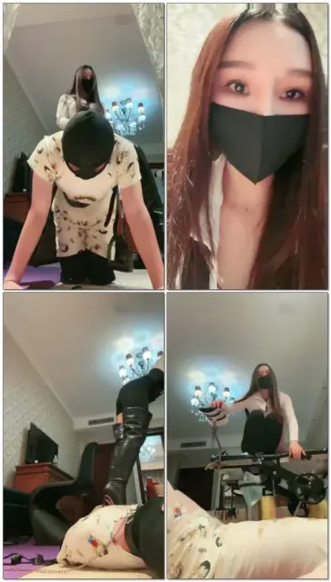 【苏州十三姨】耳光、舔鞋、光脚跳踩、踩脖子窒息