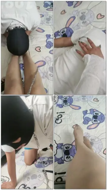 【长沙小雪S】双主调教贱狗喝圣水