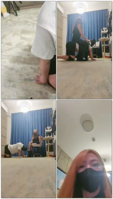 【依依东望】脚奴沦为马奴