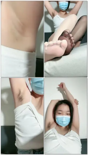 【桃老师S】第一视角腋下连榨