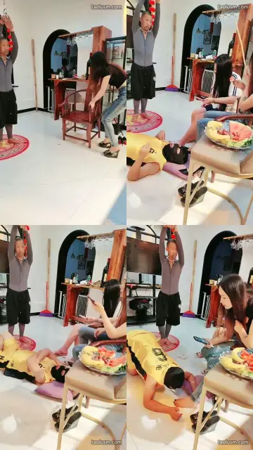 【圈养基地】脚喂食