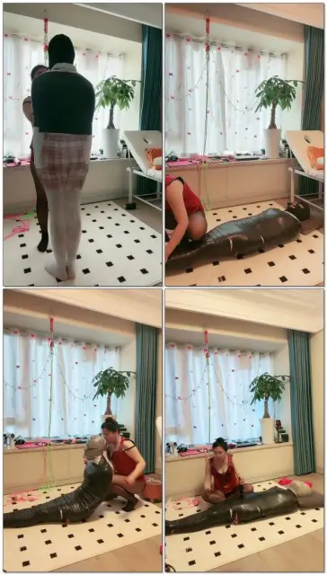 【西安海月老师】木乃伊全程强制蛇