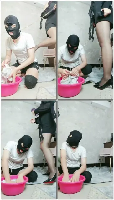 【桃桃樱SS】调教家务奴