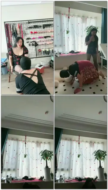 【西安海月老师】贱货挑战1000个巴掌