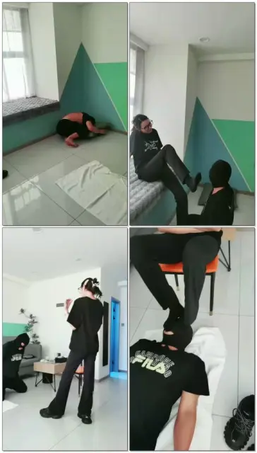 【皮皮SS】倒立踢裆踩踏