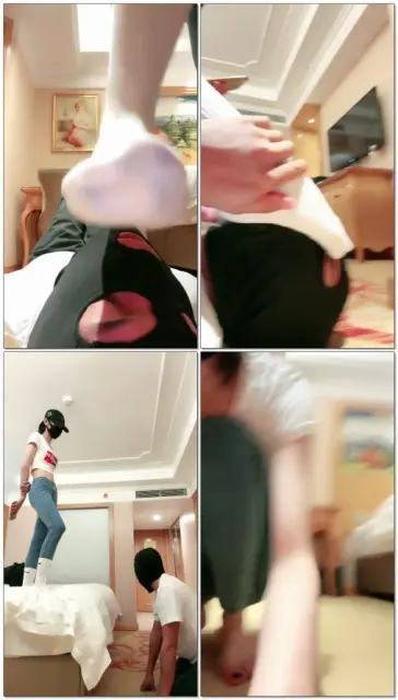 【美娜格格S】墙破闻袜窒息专场