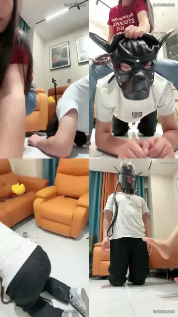 【雅妈】应聘家奴，清理鞋底，舔裸足，肉丝深喉，坐脸