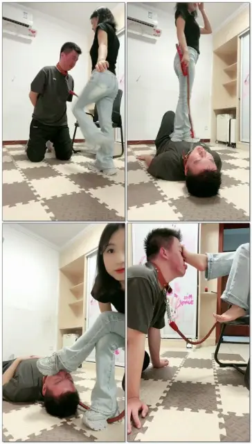 【海绵大大】TJ训练大学狗高处跳踩狗肚子爆踹狗头踢裆