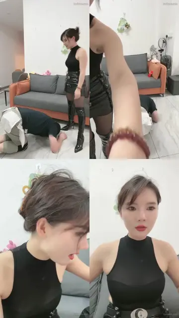 【木子大大s】TJ强制开发家奴踩食物清理口水龙痰盂