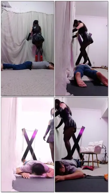 【南京冰炫女司】高跟踩踏老玩物