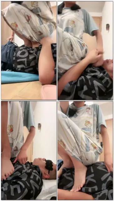 【上海学生主s】TJ全体重踩肚子狗岔气了