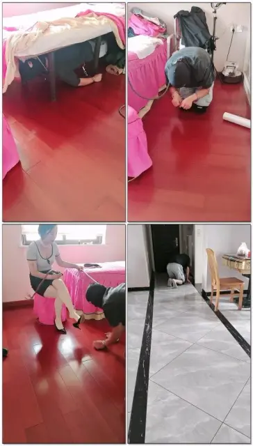 【美容店老板娘S】不听话考在床底